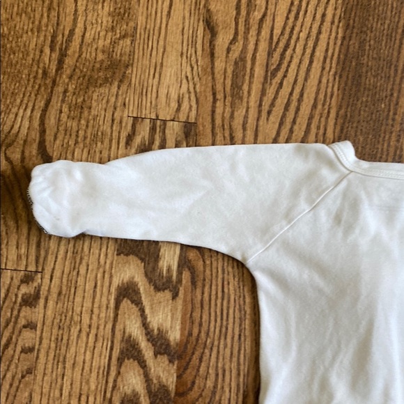 Cream Goumi viscose made from bamboo and organic cotton sleep&play footie, 3-6M - Picture 12 of 16